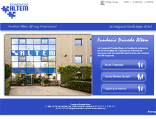 Tablet Screenshot of fundacioaltem.org